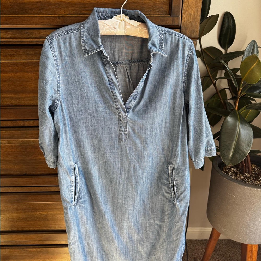 LOFT Denim Lounge Shirt